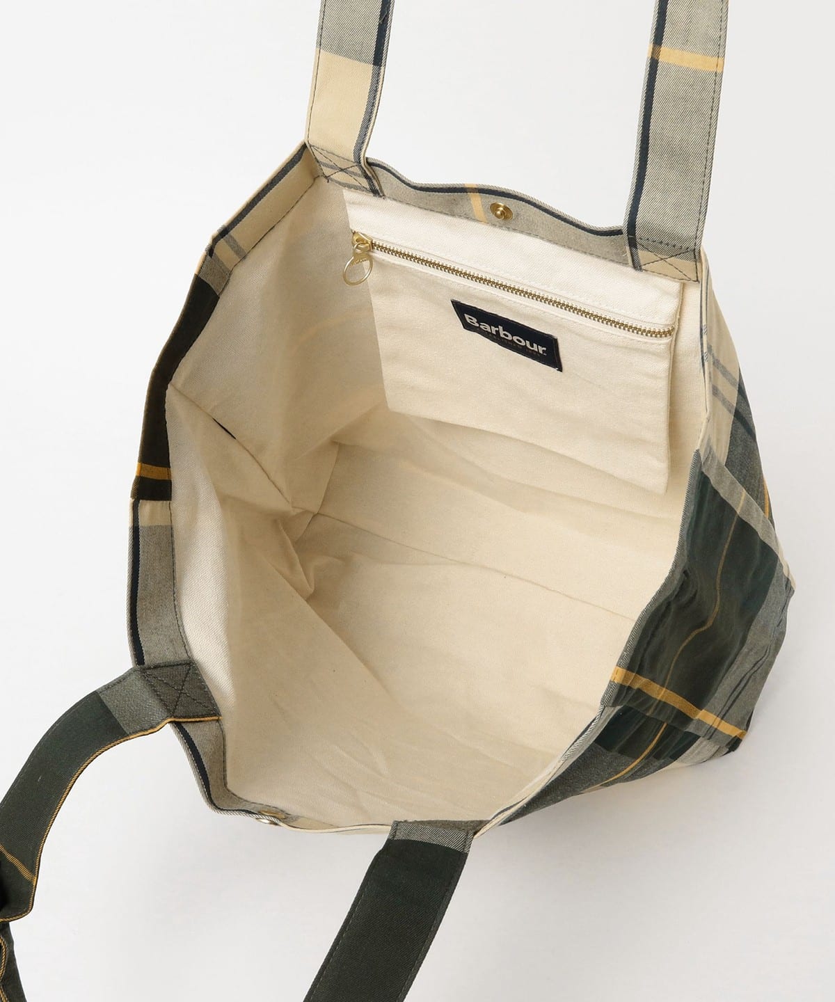 BEAMS F (BEAMS F) Barbour / Telfield Tartan Tote Bag | BEAMS