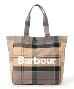 Barbour / Telfield タータンチェック トートバッグ