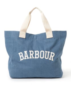 Barbour / ロゴ デニム トートバッグ