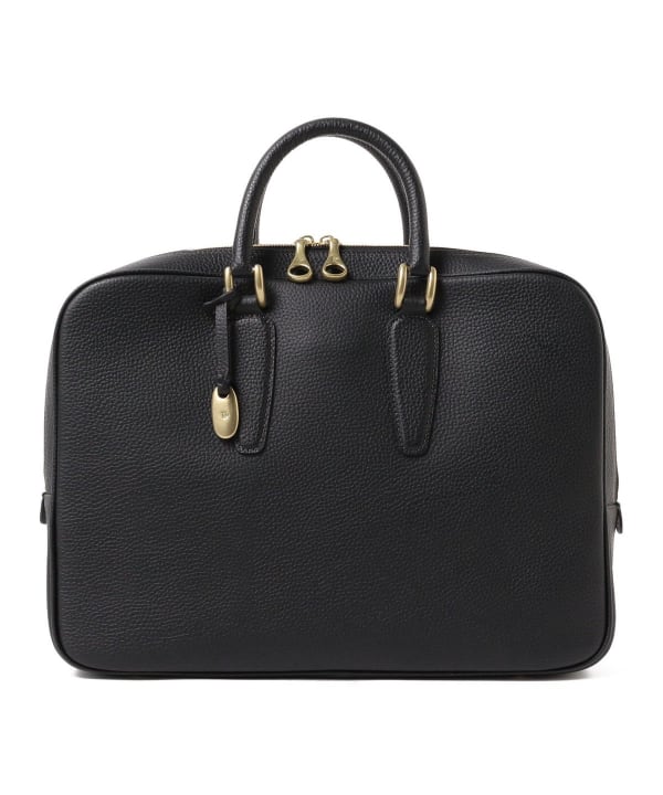 BEAMS F TOFF&LOADSTONE / V brief leather briefcase (bag business ...