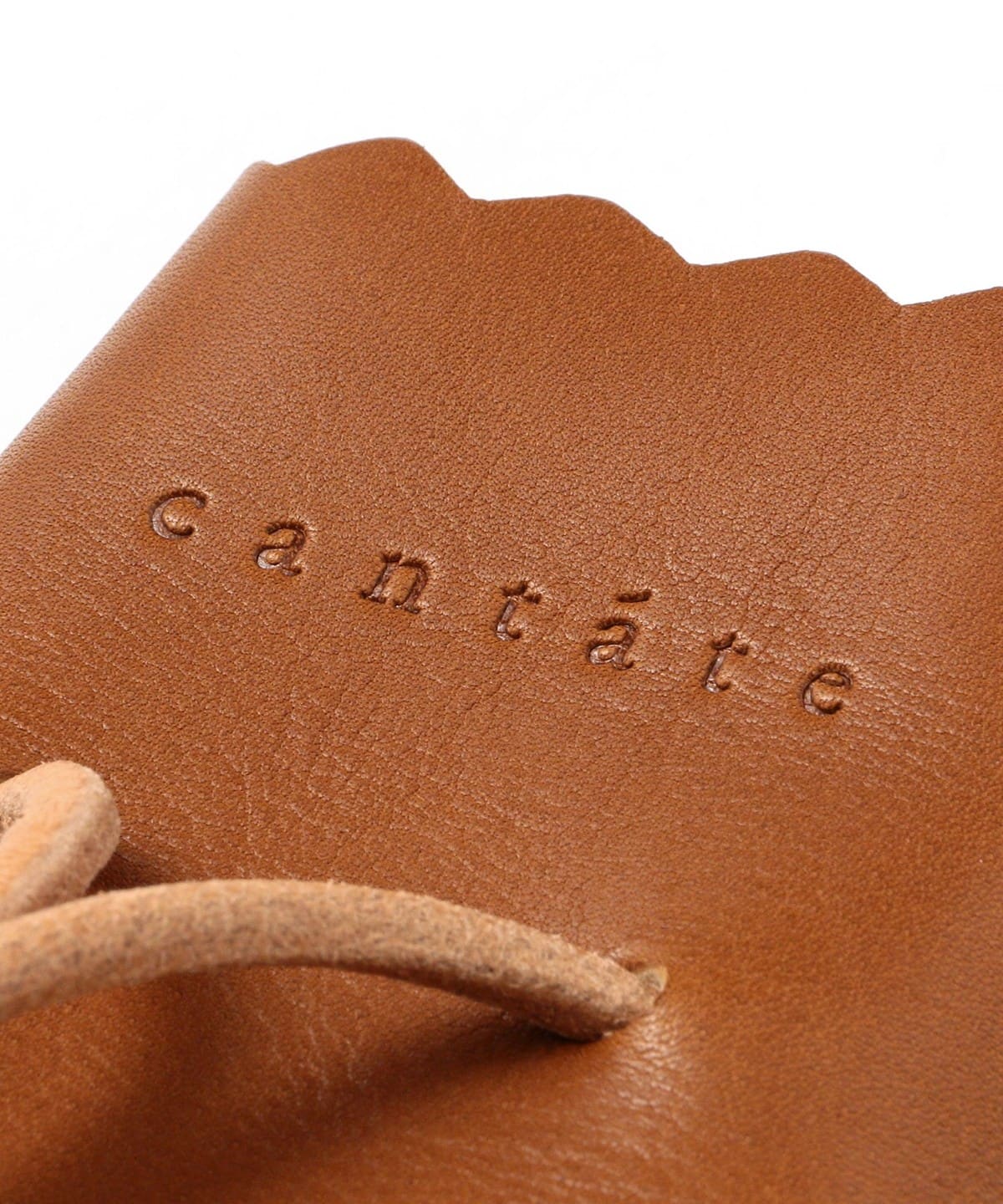 BEAMS F（ビームスF）cantate / KINCHAKU 巾着型 レザーバッグ（バッグ