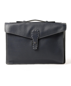 ▲TRAMONTANO / BORSA GIORNALE 2WAY レザー ブリーフバッグ