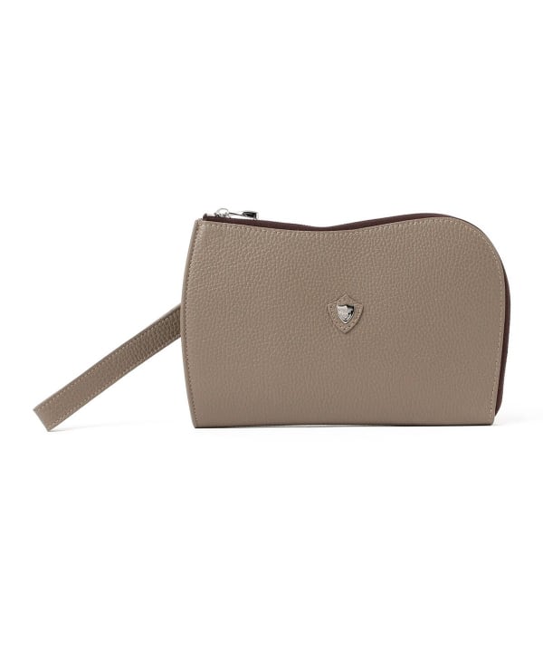 CHAMBORD SELLIER / petit ANGERS レザー ミニクラッチバッグ