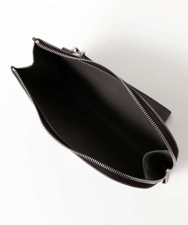 CHAMBORD SELLIER / petit ANGERS レザー ミニクラッチバッグ