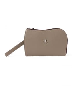 CHAMBORD SELLIER / petit ANGERS レザー ミニクラッチバッグ