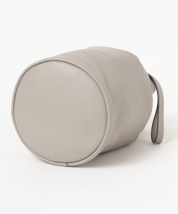 BEAMS 【別注】Daniel & Bob / レザー 巾着 ポーチ　ビームス BEAMS F（ビームスF）【別注】Daniel & Bob / ムースライト