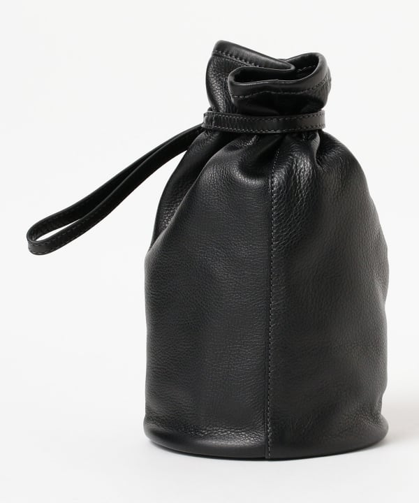 BEAMS F（ビームスF）【別注】Daniel & Bob / ムースライトレザー 巾着