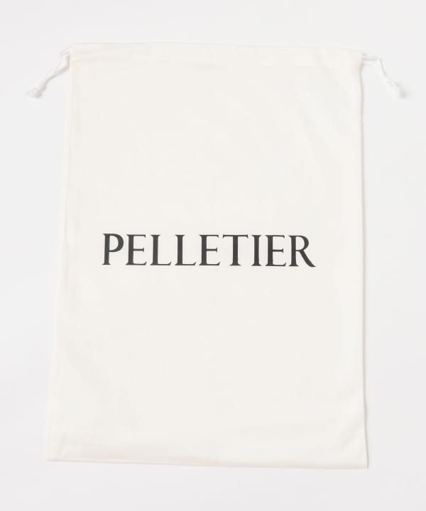 PELLETIER / ナイロン × レザー コンビネーション ポーチ