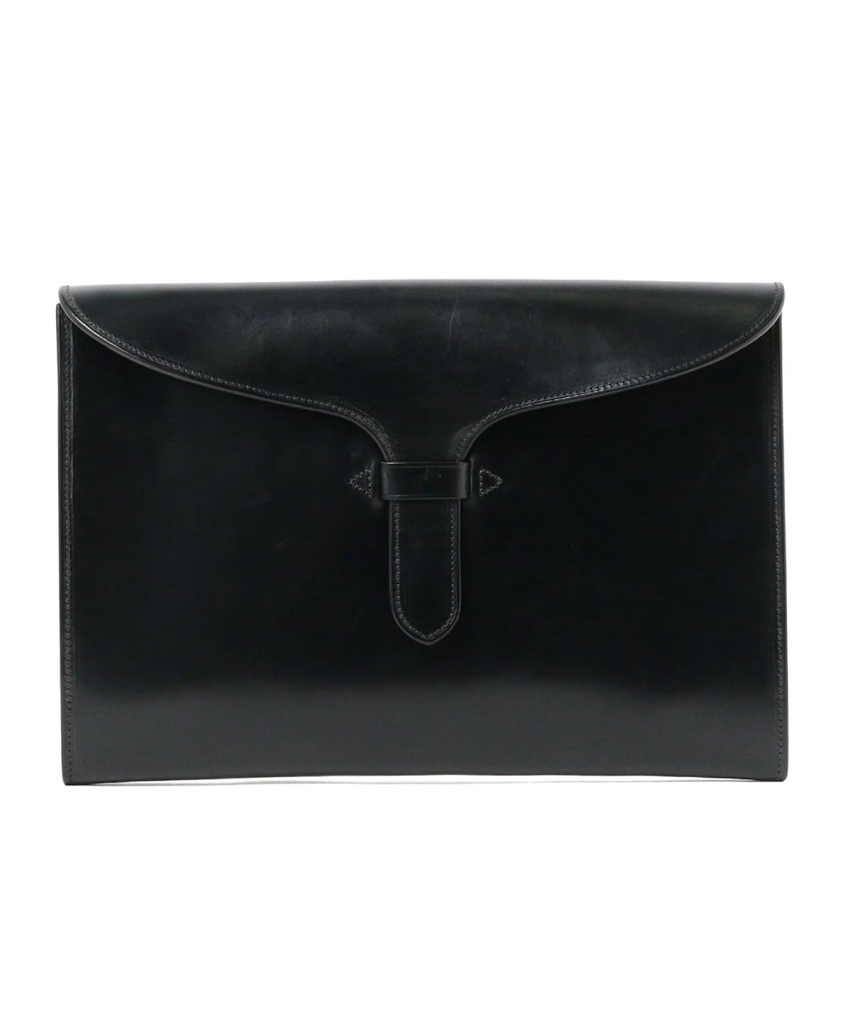 BEAMS F BEAMS / Bridle leather clutch bag (bag Rutherfords bag