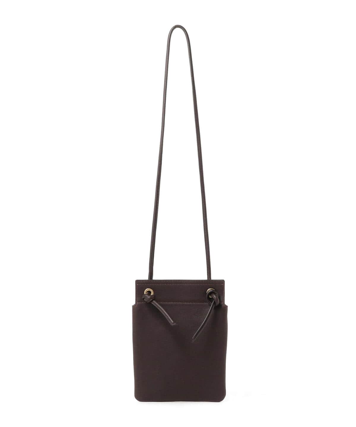 【WEB限定】S. MANO エス マーノ / レザー サコッシュ バッグ MEN D. BROWN ONE SIZE 【WEB限定】S. MANO エス マーノ / レザー サコッシュ バッグ MEN D. BROWN ONE SIZE