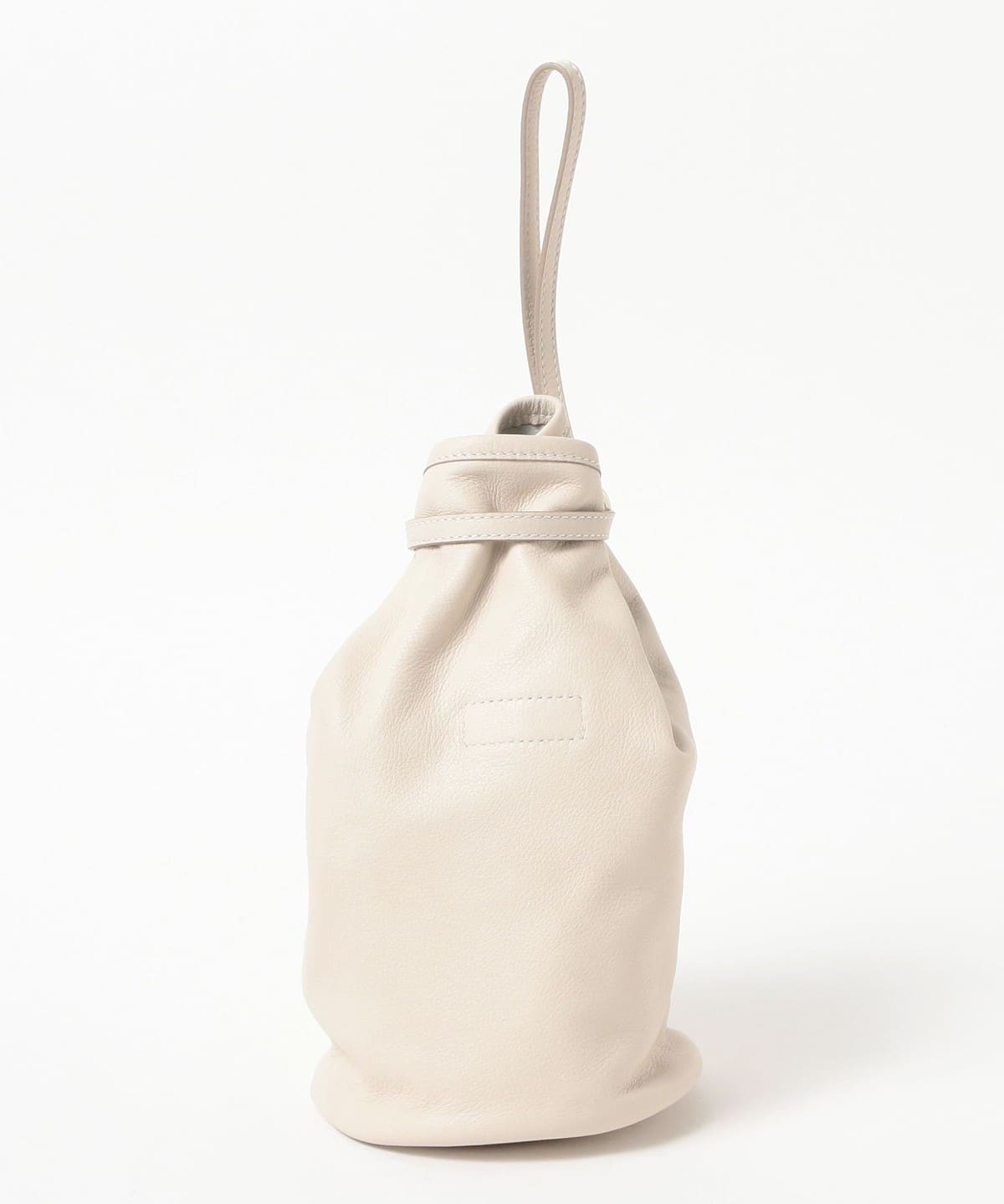 美品 BEAMS F別注 Daniel & Bob スエード巾着ポーチ BEAMS F（ビームスF）【別注】Daniel & Bob / ムースライトレザー 巾着