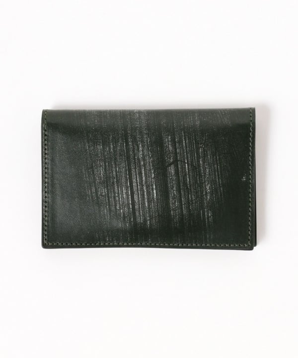 BEAMS F CROOTS / Bridle leather card case (wallet BEAMS 