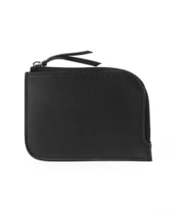 Laperruque / Leather half-zip wallet