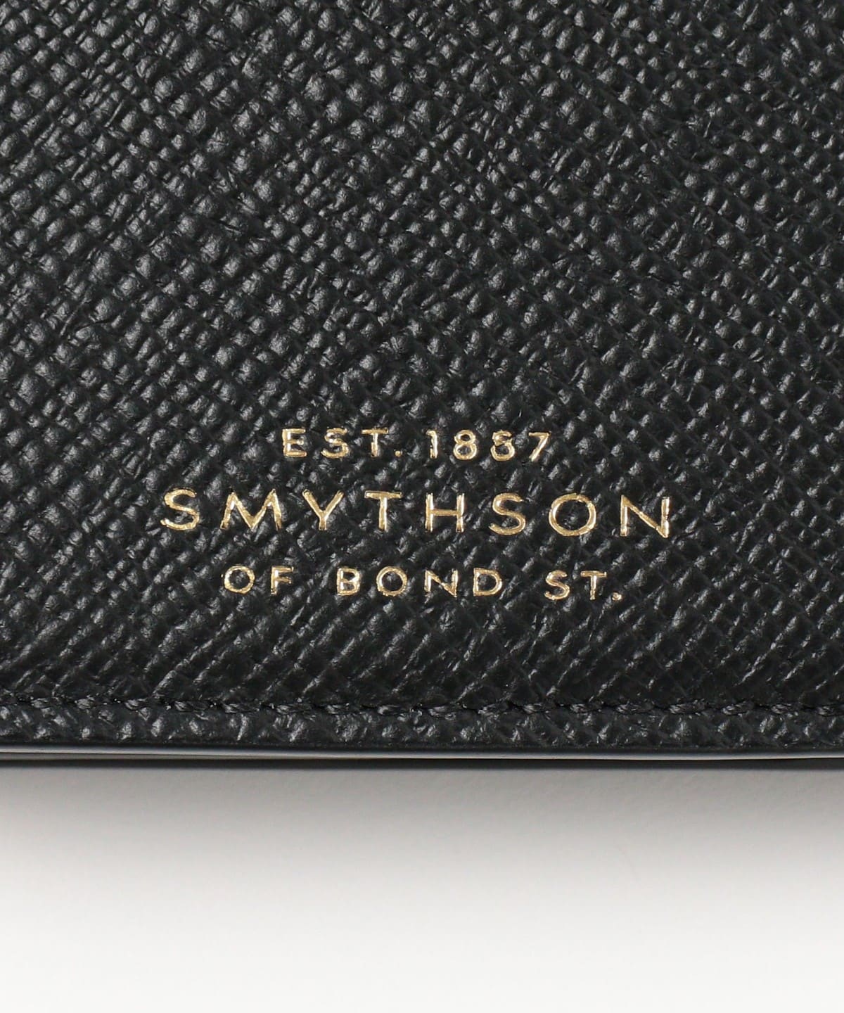 BEAMS F（ビームスF）SMYTHSON / パナマレザー 2つ折り ロング 