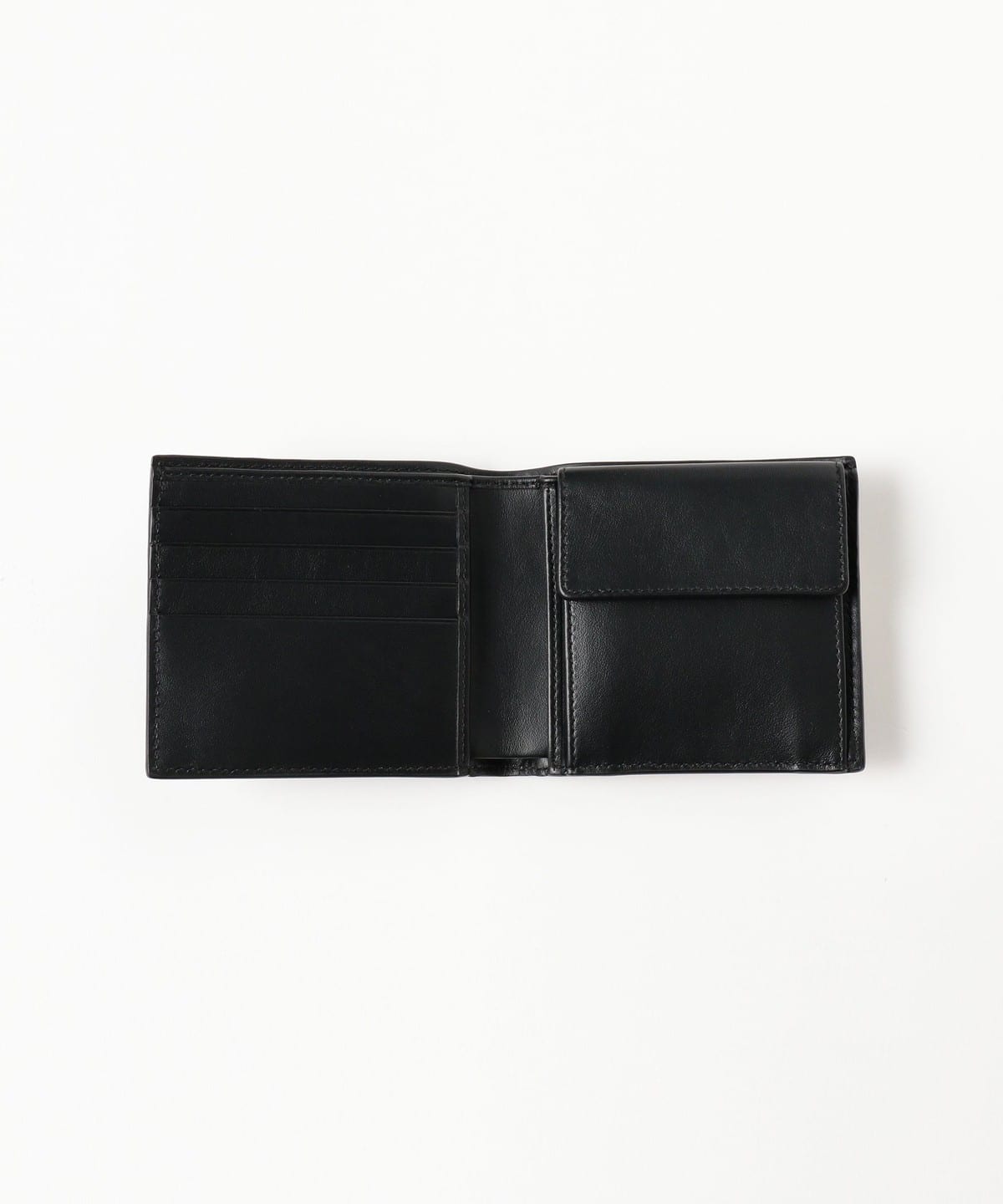 BEAMS F (BEAMS F)SMYTHSON / Panama Leather 2-Fold Wallet | BEAMS