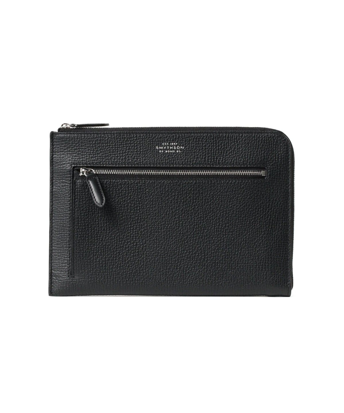 SMYTHSON / ラドローレザー フラットオーガナイザーポーチ 財布・小物 MEN BLACK/99 ONE SIZE SMYTHSON / ラドローレザー フラットオーガナイザーポーチ 財布・小物 MEN BLACK/99 ONE SIZE