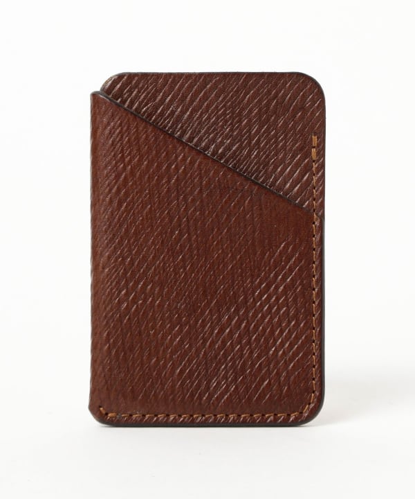 BEAMS F (BEAMS F)TANNER BATES / Russian Kip Leather Tsarstone Card