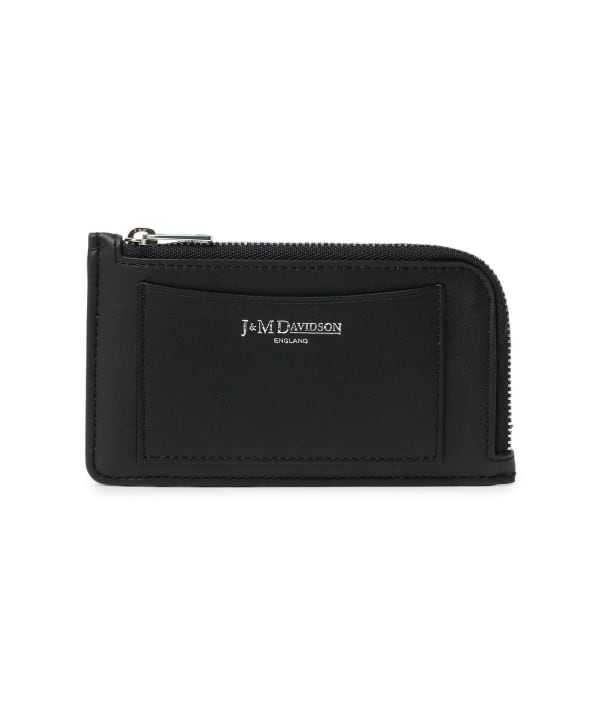 BEAMS F（ビームスF）J&M DAVIDSON / ZIP CARD HOLDER ソフトカーフ