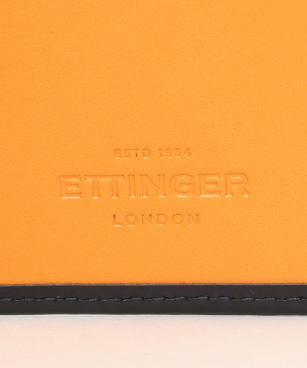 BEAMS F（ビームスF）ETTINGER / ブライドルレザー 2つ折りウォレット