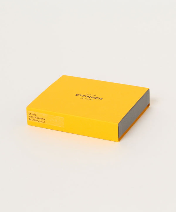 ETTINGER beams 別注　財布 BEAMS BEAMS F ETTINGER / Sterling Collection Leather Bifold