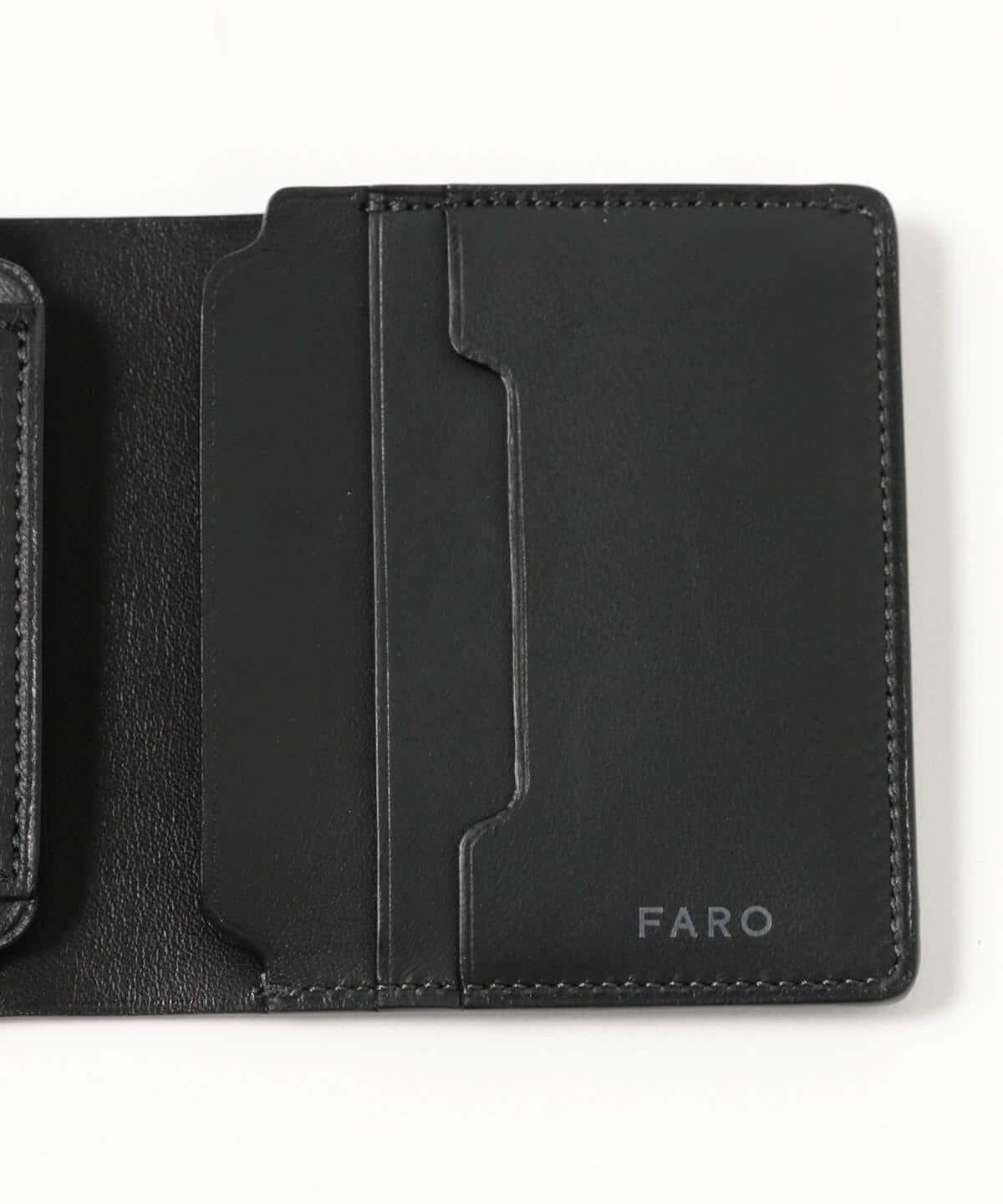 BEAMS F（ビームスF）FARO / コンビレザー ショート ウォレット