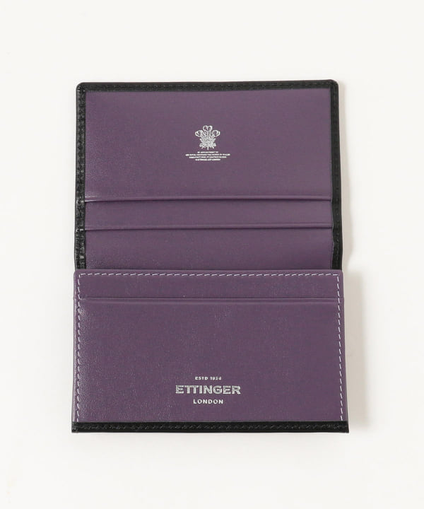 BEAMS BEAMS F ETTINGER / Sterling Collection Leather Card Case  (Wallets/Accessories Business Card Holders/Card Cases) Mail Order | BEAMS