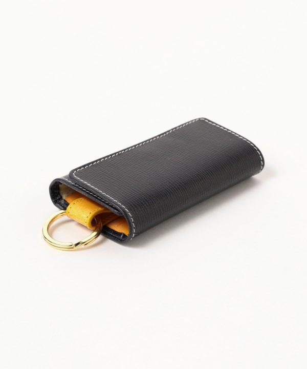 Whitehouse Cox/ 未使用ブライドルレザー キーケース ホワイトハウス