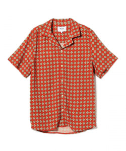 WAX LONDON / 総柄 ショートスリーブ オープンカラーシャツ