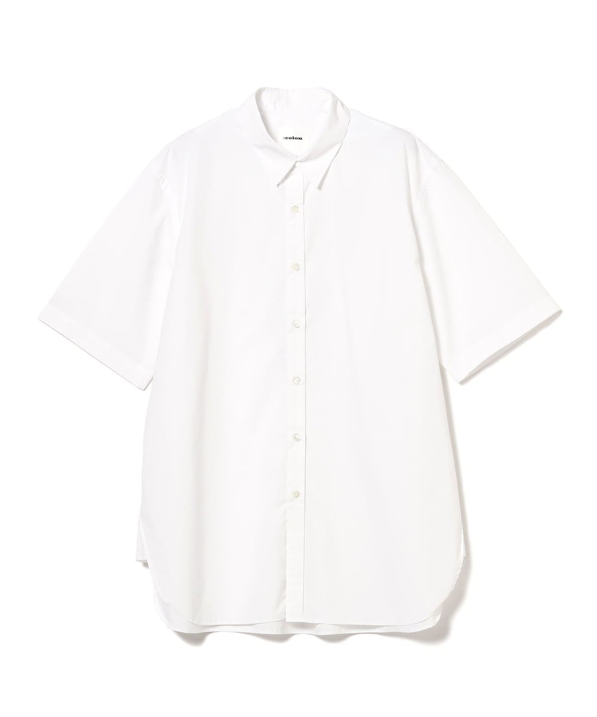 【別注】:colon / テクナコットン ショートスリーブシャツ シャツ・ブラウス MEN WHITE 5/L 【別注】:colon / テクナコットン ショートスリーブシャツ シャツ・ブラウス MEN WHITE 5/L