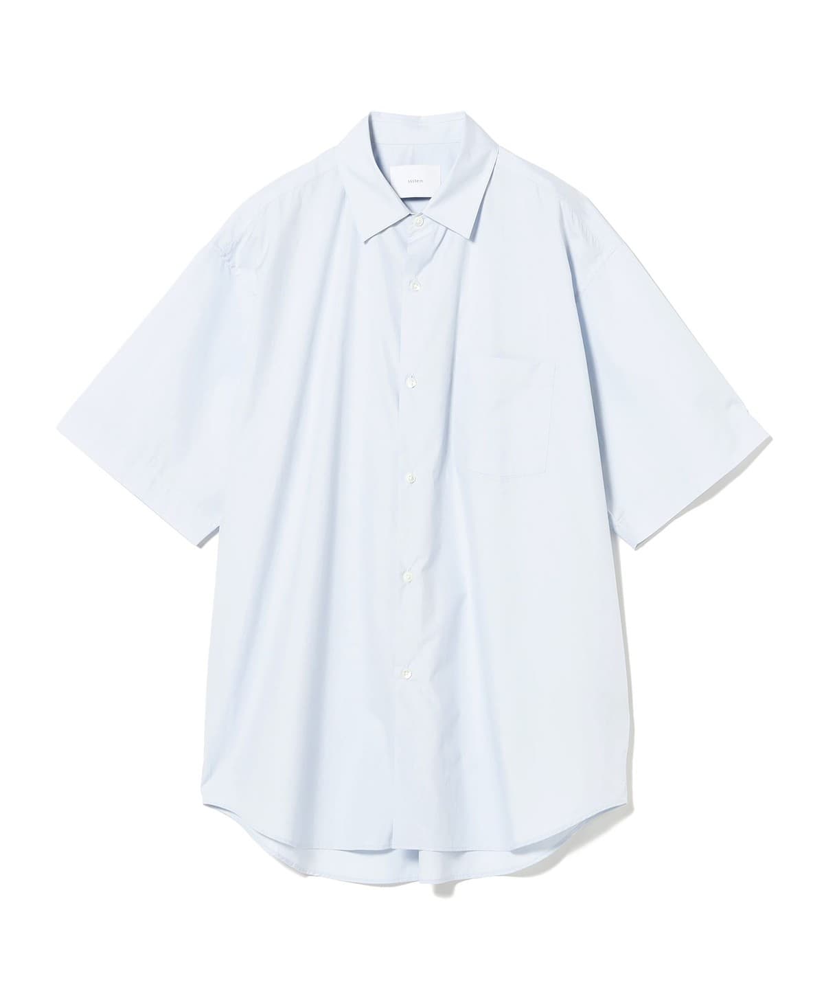 ssstein / ポプリン オーバーサイズ レギュラーカラー シャツ ST.1165 シャツ・ブラウス MEN OFF BLUE M ssstein / ポプリン オーバーサイズ レギュラーカラー シャツ ST.1165 シャツ・ブラウス MEN OFF BLUE M
