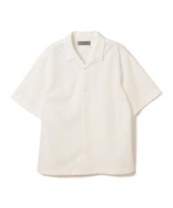 QUATTROCCHI / シアー オープンカラー シャツ