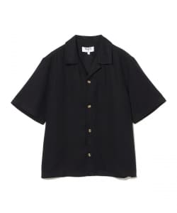 WAX LONDON / DRAPE セルロース オープンカラー シャツ