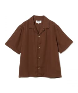 WAX LONDON / DRAPE セルロース オープンカラー シャツ