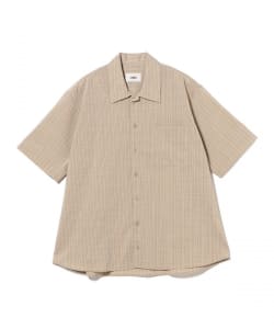 Colbo / ウール ダブルストライプ イージー シャツ	