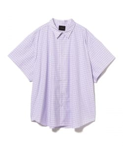 TOO SOON TO KNOW / 5XL オーバーサイズ チェック ショートスリーブ シャツ	