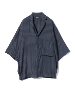 ▲TA CA Si / オープンカラー ストライプシャツ