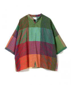 ▲mii × International Gallery BEAMS / 別注 ムカラビエ カフタンシャツ