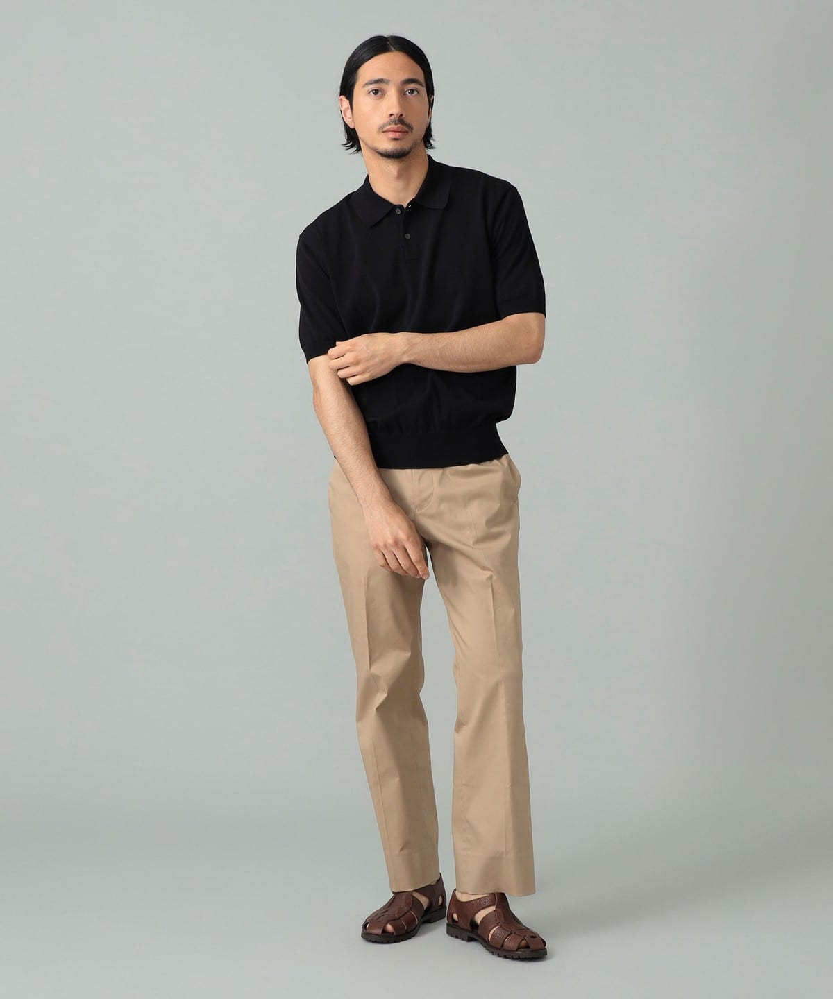 SLOANE 半袖ニットポロシャツ SLOANE（スローン）の「【別注】＜SLOANE＞ ニット ポロシャツ（ニット