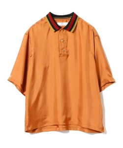 ▲TOGA VIRILIS / ハイツイストツイル ポロシャツ