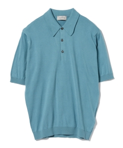 ▲JOHN SMEDLEY / ISIS 30ゲージ ニットポロ