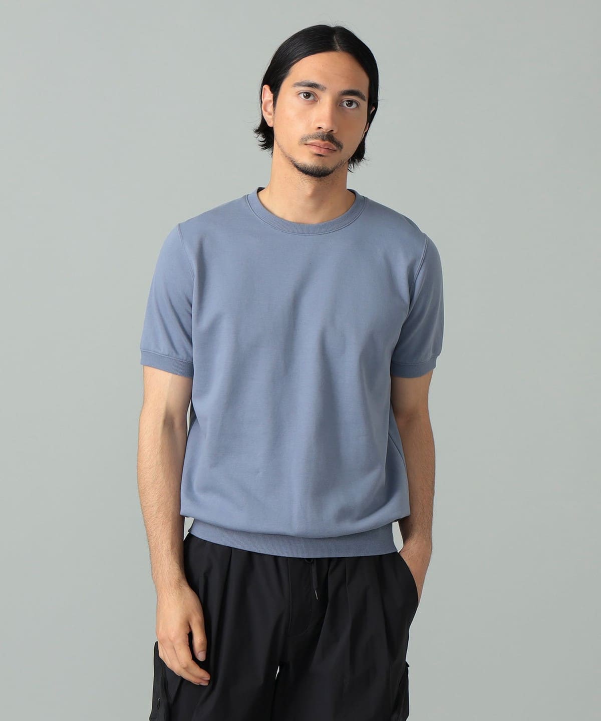 SLOANE スローン / ショートスリーブ スウェットシャツ トップス MEN BLUE 3/M SLOANE スローン / ショートスリーブ スウェットシャツ トップス MEN BLUE 3/M