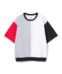 ▲PRE_ / 別注 フロント＆バック オープンスウェットシャツ
