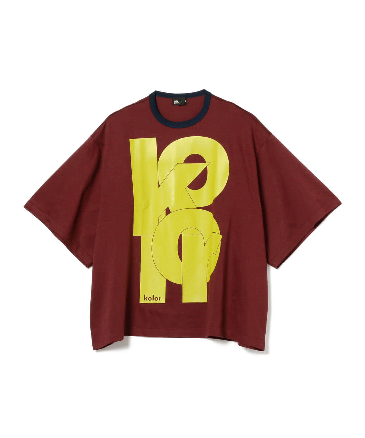 22AW kolor カラー 即完売ビッグTシャツ-