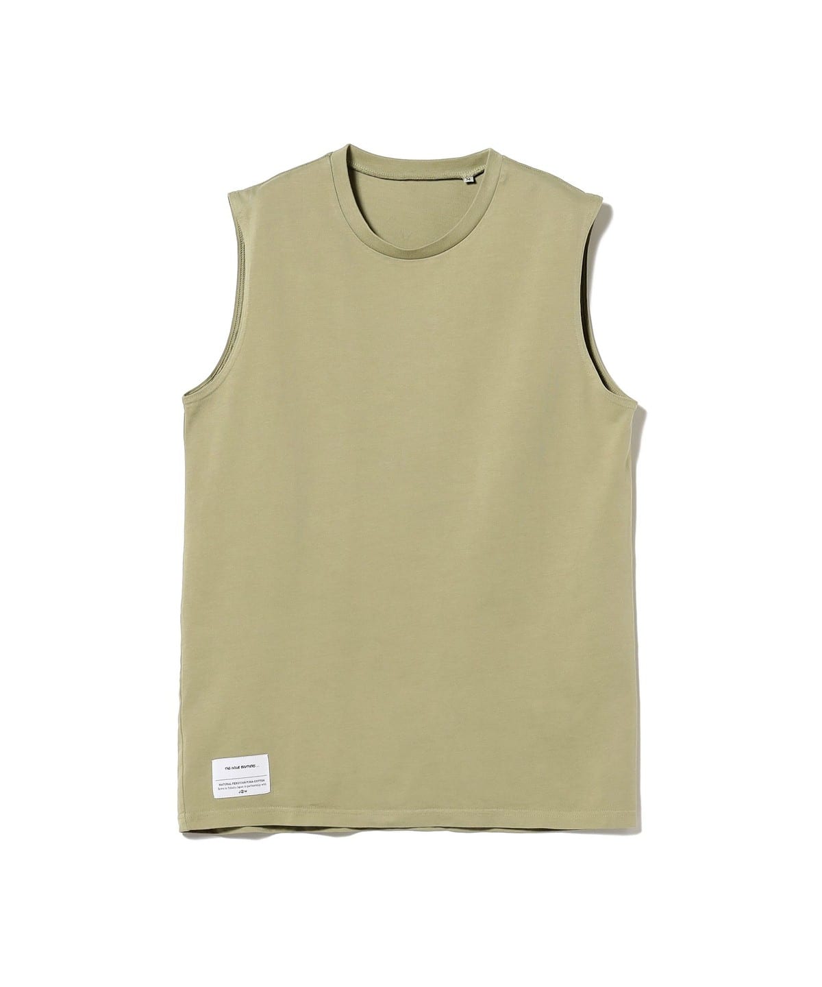 THE INOUE BROTHERS ザ・イノウエブラザーズ / オーガニックピマコットン ノースリーブTシャツ Tシャツ・カットソー MEN GREIGE M THE INOUE BROTHERS ザ・イノウエブラザーズ / オーガニックピマコットン ノースリーブTシャツ Tシャツ・カットソー MEN GREIGE M