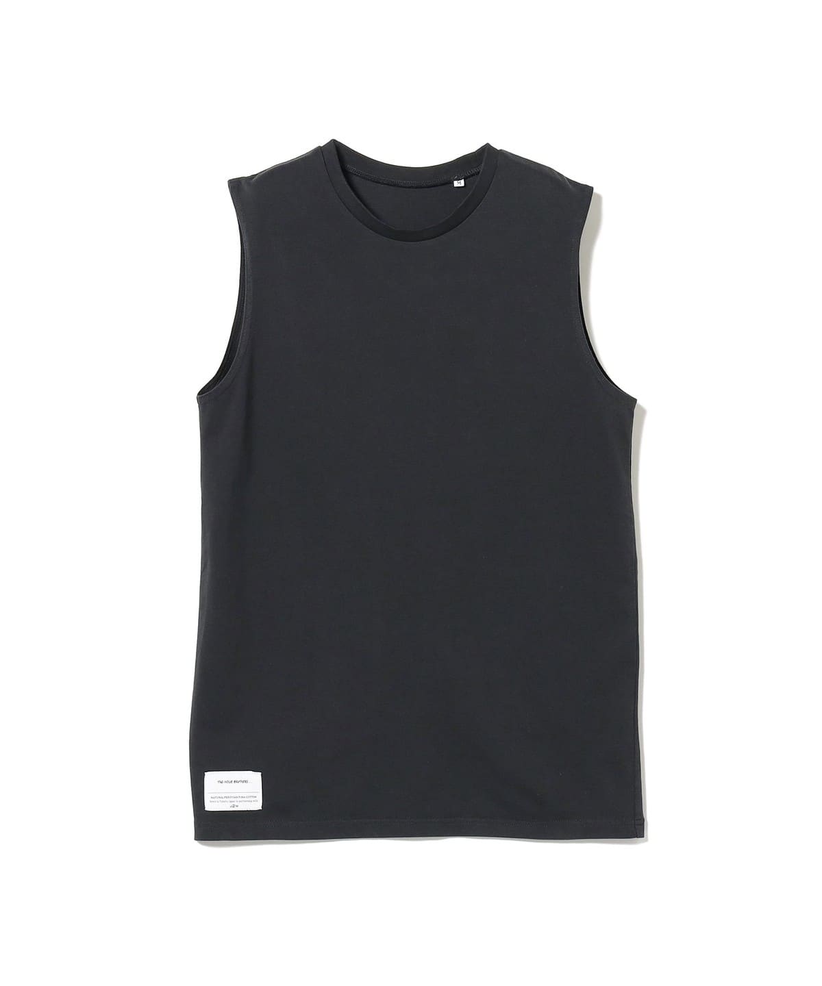 THE INOUE BROTHERS ザ・イノウエブラザーズ / オーガニックピマコットン ノースリーブTシャツ Tシャツ・カットソー MEN BLACK S THE INOUE BROTHERS ザ・イノウエブラザーズ / オーガニックピマコットン ノースリーブTシャツ Tシャツ・カットソー MEN BLACK S
