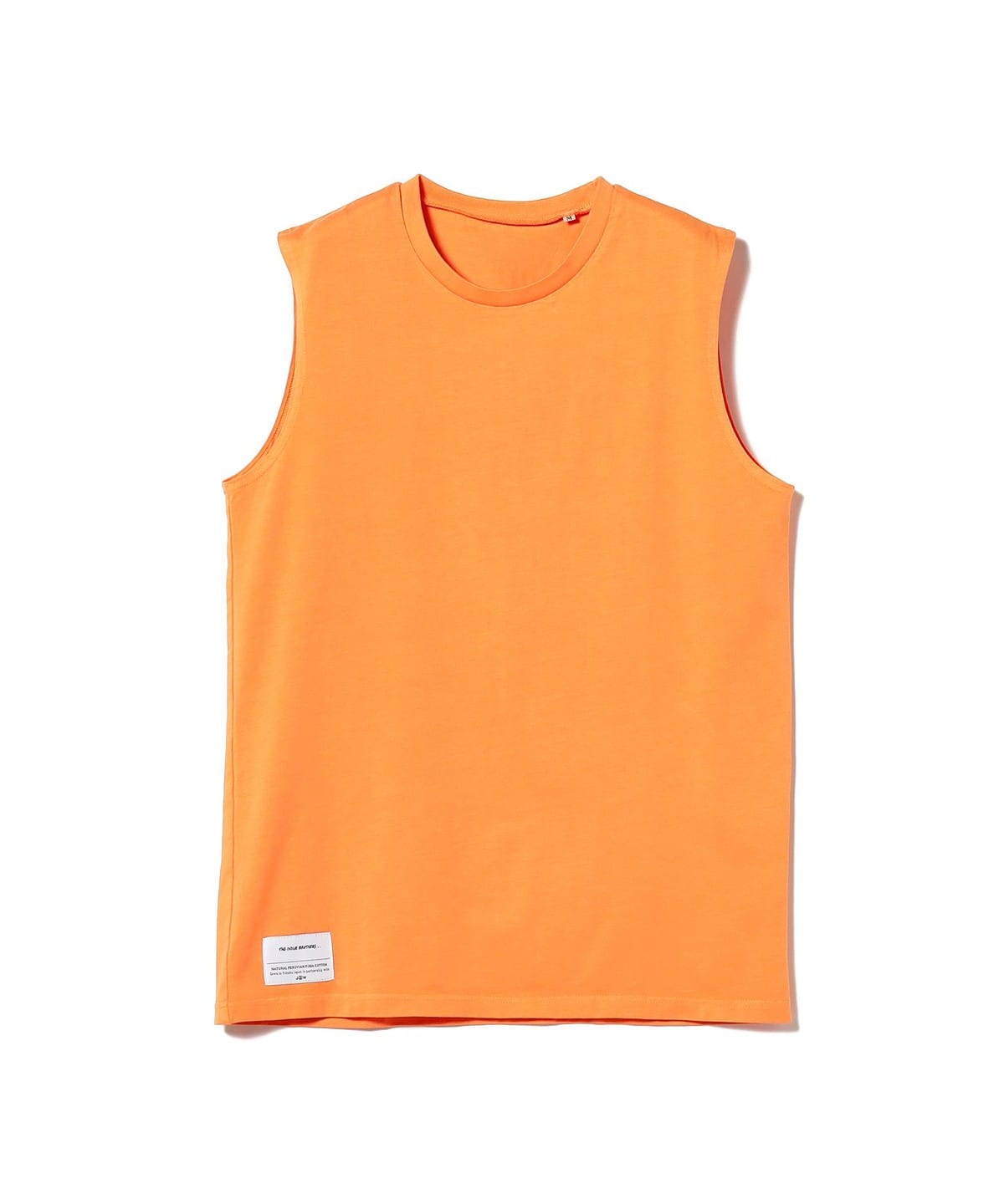 THE INOUE BROTHERS ザ・イノウエブラザーズ / オーガニックピマコットン ノースリーブTシャツ Tシャツ・カットソー MEN ORANGE M THE INOUE BROTHERS ザ・イノウエブラザーズ / オーガニックピマコットン ノースリーブTシャツ Tシャツ・カットソー MEN ORANGE M