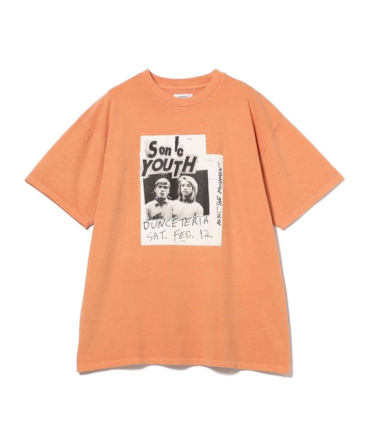Insonnia Projects インソニア プロジェクツ / SONIC YOUTH DUNCETERIA プリントTシャツ Tシャツ・カットソー MEN ORANGE 2/M Insonnia Projects インソニア プロジェクツ / SONIC YOUTH DUNCETERIA プリントTシャツ Tシャツ・カットソー MEN ORANGE 2/M