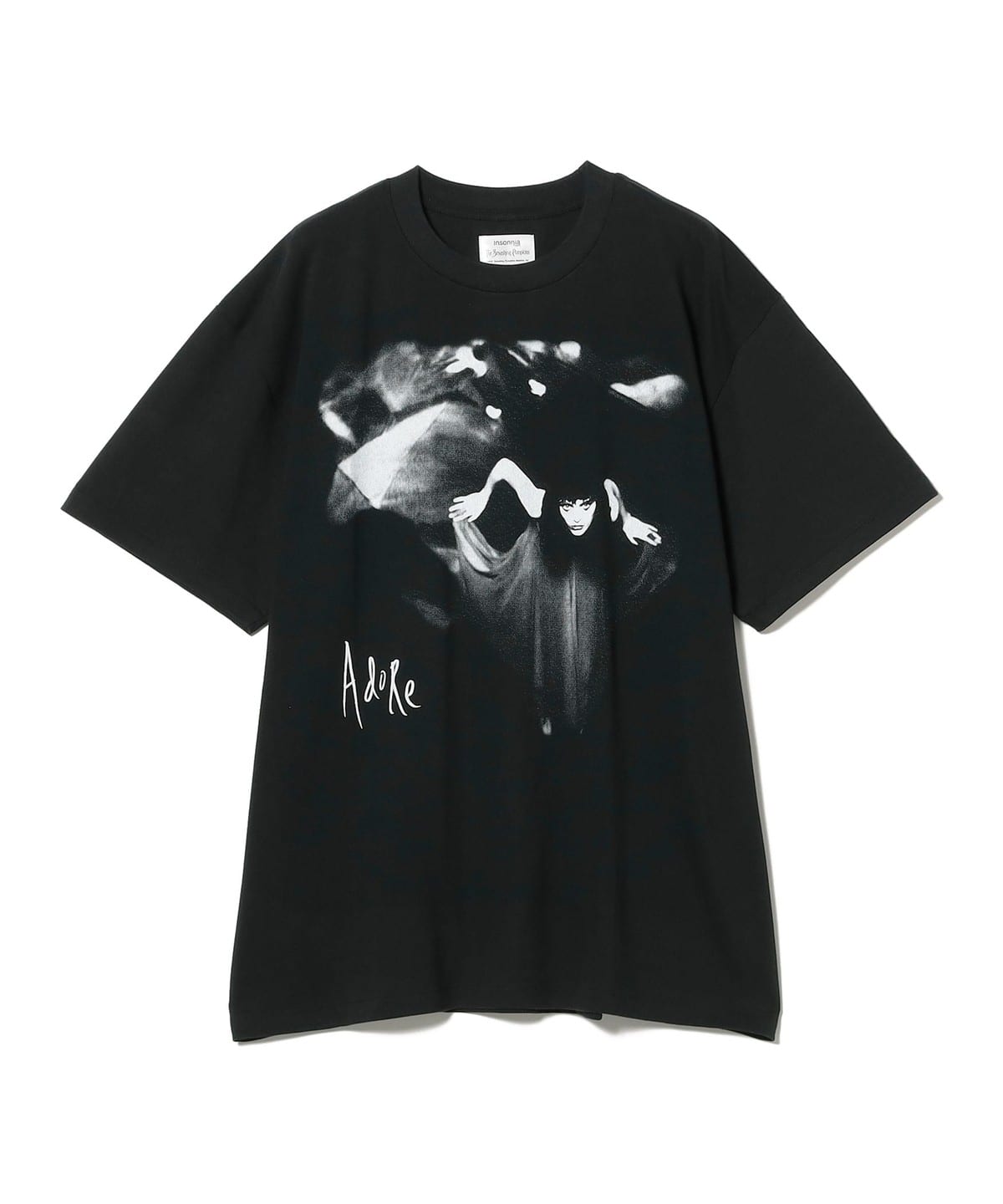 Insonnia Projects インソニア プロジェクツ / The Smashing Pumpkins ADORE プリント Tシャツ Tシャツ・カットソー MEN PURE BLACK 1 Insonnia Projects インソニア プロジェクツ / The Smashing Pumpkins ADORE プリント Tシャツ Tシャツ・カットソー MEN PURE BLACK 1