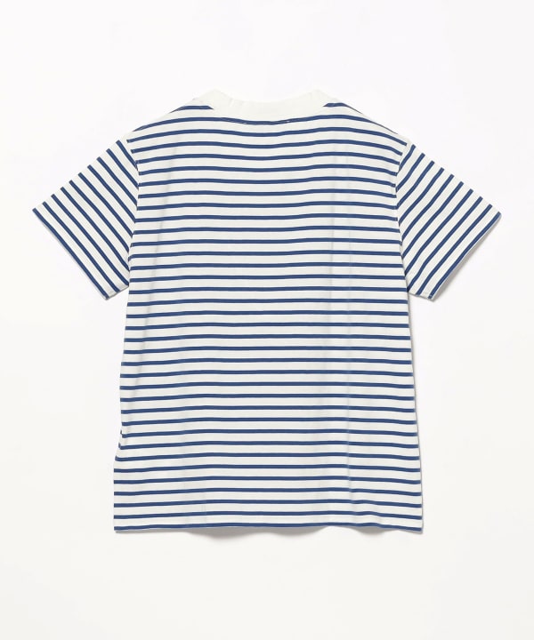【爽やかな印象】OUR LEGACY BLISS Tシャツ ストライプ Our Legacy - Bliss T-Shirt Genova Stripe Rough Cotton