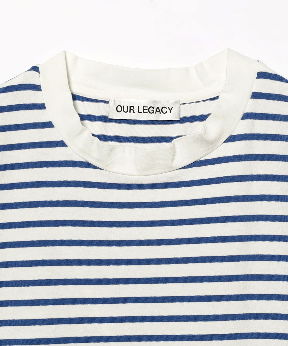 【爽やかな印象】OUR LEGACY BLISS Tシャツ ストライプ Our Legacy - Bliss T-Shirt Genova Stripe Rough Cotton